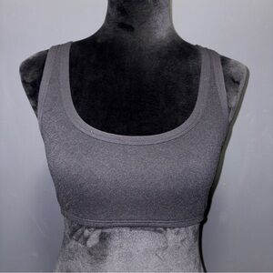 Offline by Aerie Black Lace Sports Bra Medium